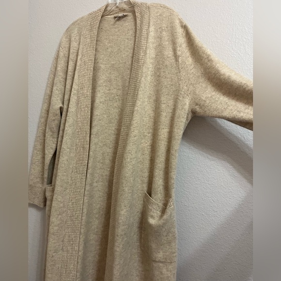 Nordstrom 100% Cashmere Belted Cardigan - Picture 4 of 9